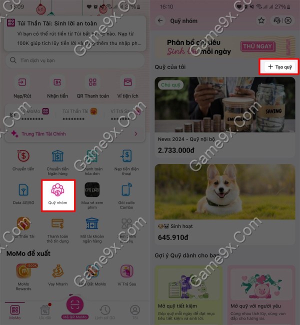 Ảnh mô tả Hướng dẫn cách tạo và sử dụng quỹ nhóm MoMo hiệu quả