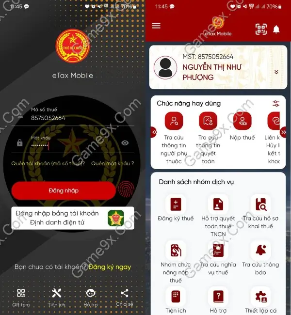 Hình ảnh Hướng dẫn các bước lấy lại mật khẩu Etax Mobile trên Điện Thoại Ảnh mô tả Hướng dẫn các bước lấy lại mật khẩu Etax Mobile trên Điện Thoại