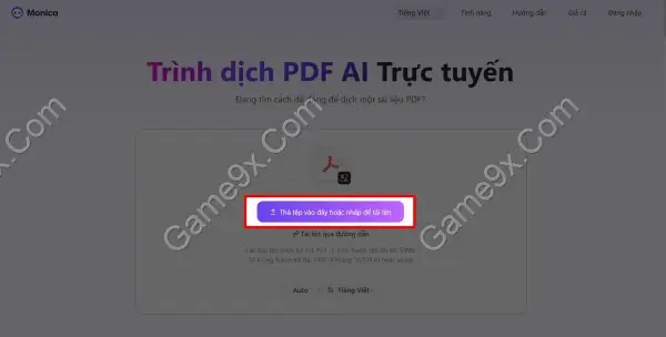 Hình ảnh Hướng Dẫn Dịch File PDF sang Tiếng Việt bằng công cụ AI Ảnh mô tả Hướng Dẫn Dịch File PDF sang Tiếng Việt bằng công cụ AI