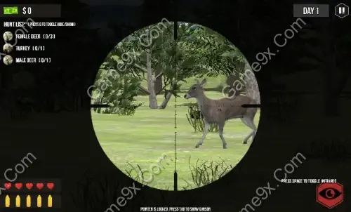 Ảnh minh họa trò chơi Chơi game Thợ Săn Động Vật – Contract Deer Hunter Xạ thủ Rừng Sâu