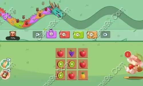Ảnh minh họa trò chơi Chơi game Bảo Vệ Khu Vườn – Garden Guardians Pháo Trái Cây