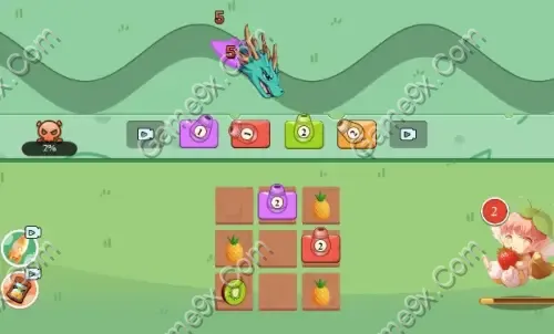 Ảnh minh họa trò chơi Chơi game Bảo Vệ Khu Vườn – Garden Guardians Pháo Trái Cây