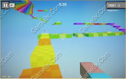 Ảnh minh họa trò chơi Chơi game Đường Đua Mạo Hiểm – Parkour Obby Kịch Tính