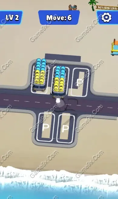 Ảnh minh họa trò chơi Chơi game Sắp Xếp Hành Khách – Passenger Sort thử thách trí tuệ