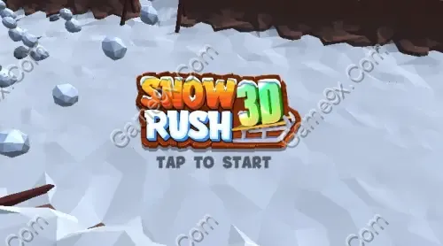 Ảnh minh họa trò chơi Chơi game Đường Đua Tuyết 3D – Snow Rush 3D Trượt Tuyết
