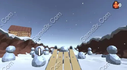 Ảnh minh họa trò chơi Chơi game Đường Đua Tuyết 3D – Snow Rush 3D Trượt Tuyết