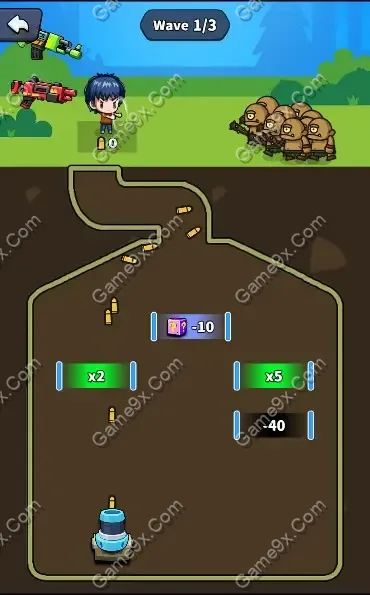 Ảnh minh họa trò chơi Chơi game Đại Chiến Quái Vật - Ballistic Breakthrough