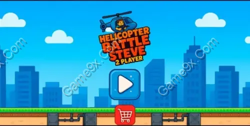 Ảnh minh họa trò chơi Chơi game Không Chiến 2 Người Chơi - Helicopter Battle Steve 2 Player