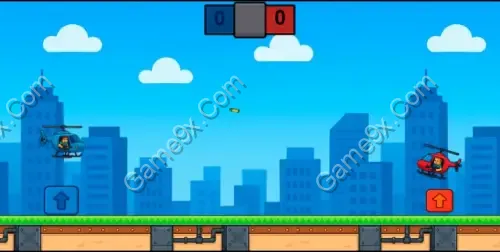 Ảnh minh họa trò chơi Chơi game Không Chiến 2 Người Chơi - Helicopter Battle Steve 2 Player