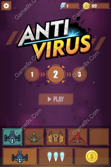 Chơi Game Anti Virus - Lái phi thuyền bắn Virus