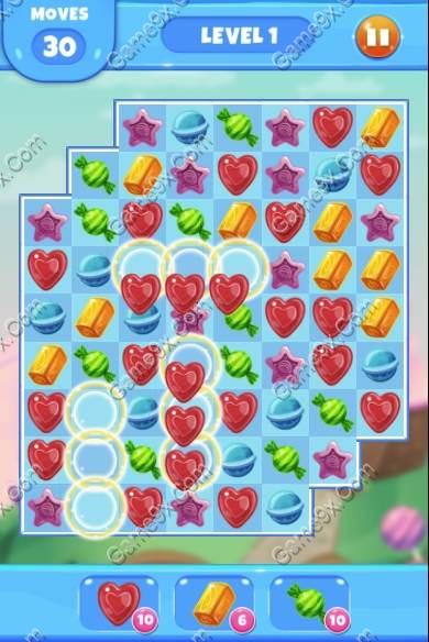 Chơi Game Sweet Candy Saga - Ghép Hình Match-3 Cực Vui