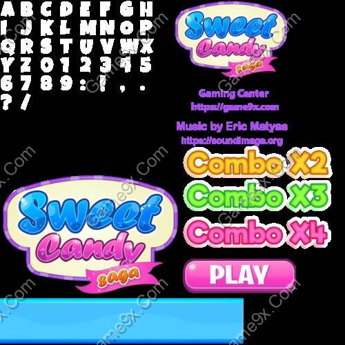 Chơi Game Sweet Candy Saga - Ghép Hình Match-3 Cực Vui