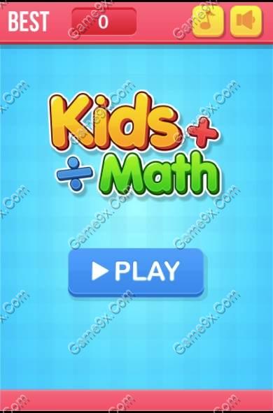 Chơi game Kids Math - Toán học dành cho Trẻ Em