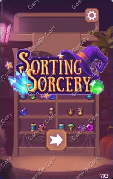 Ảnh minh họa trò chơi Chơi game Sorting Sorcery - Trò Chơi Phép Thuật Sắp Xếp